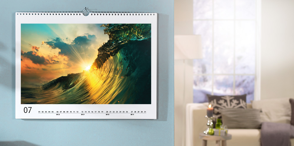 12 Blatt Wandkalender mit Deckblatt | Printout Pulheim GmbH | Pulheim